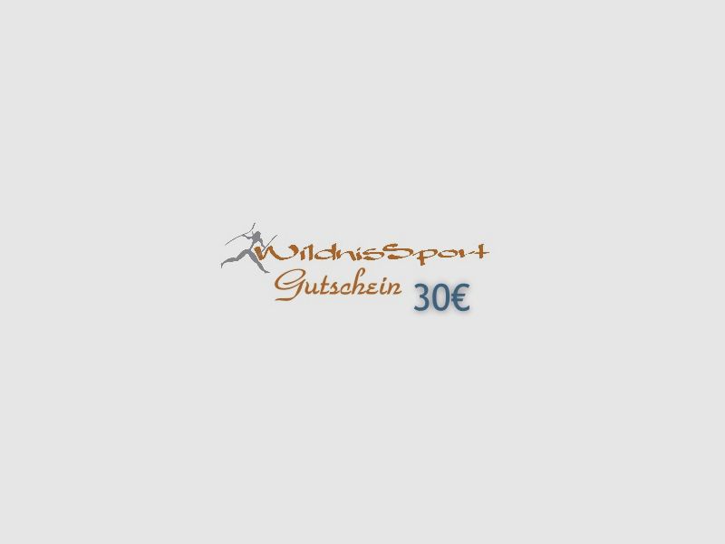 Wildnissport Gutschein 30 €