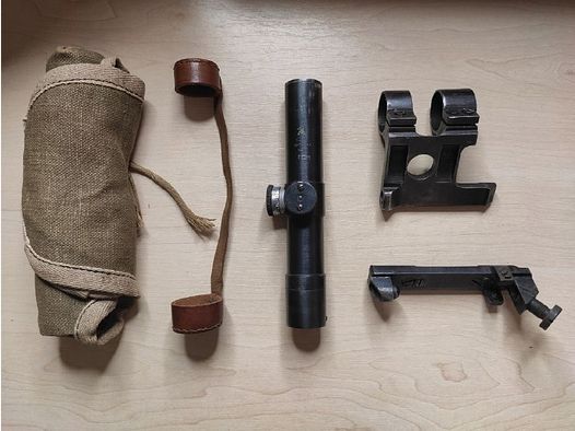 Original lunette de tir PU 1941 avec montage Mosin de la Wk2