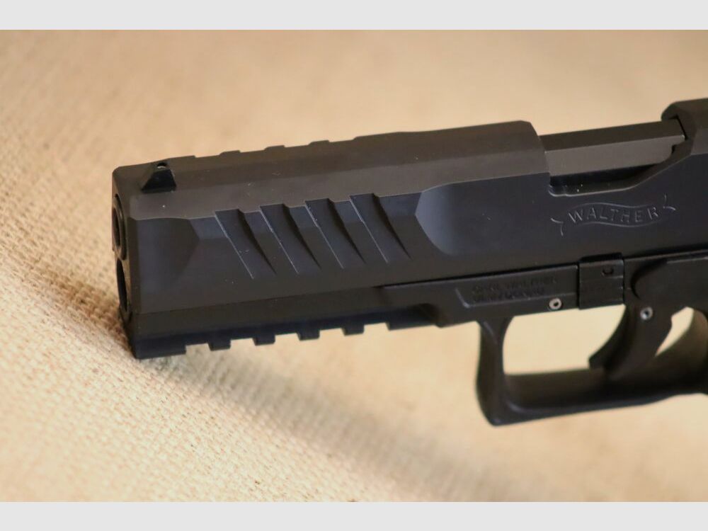 Walther Pistole PDP Full Size V2 – 5" OR, 20 Schuss 9mmLuger, mit 2 x 20 Schuss Magazin u. Magazintrichter
