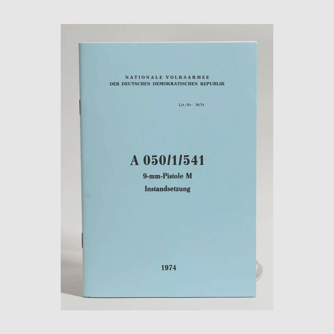 Waffenzubehör Handbuch NVA Makarov Instandsetzung