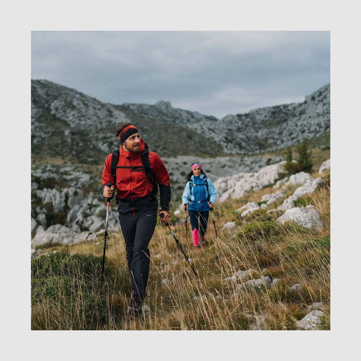 CMP Herren Stretch-Nylon-Wanderhose Moss