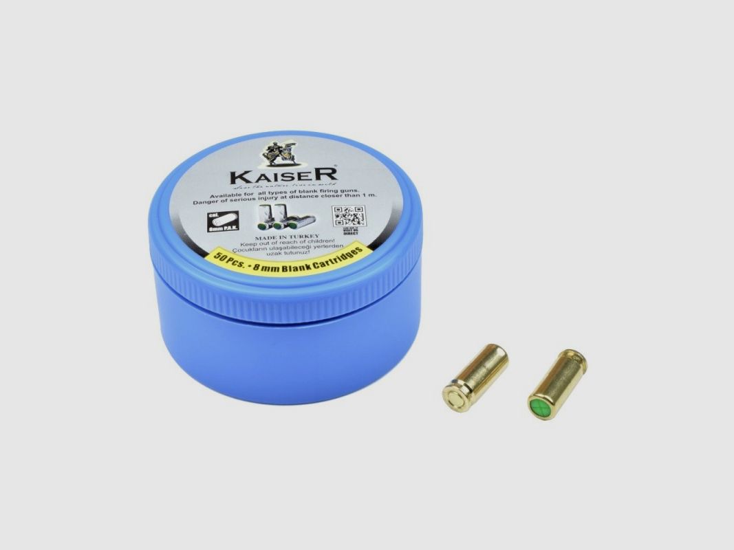 Kaiser 8 mm Pak Platzpatronen