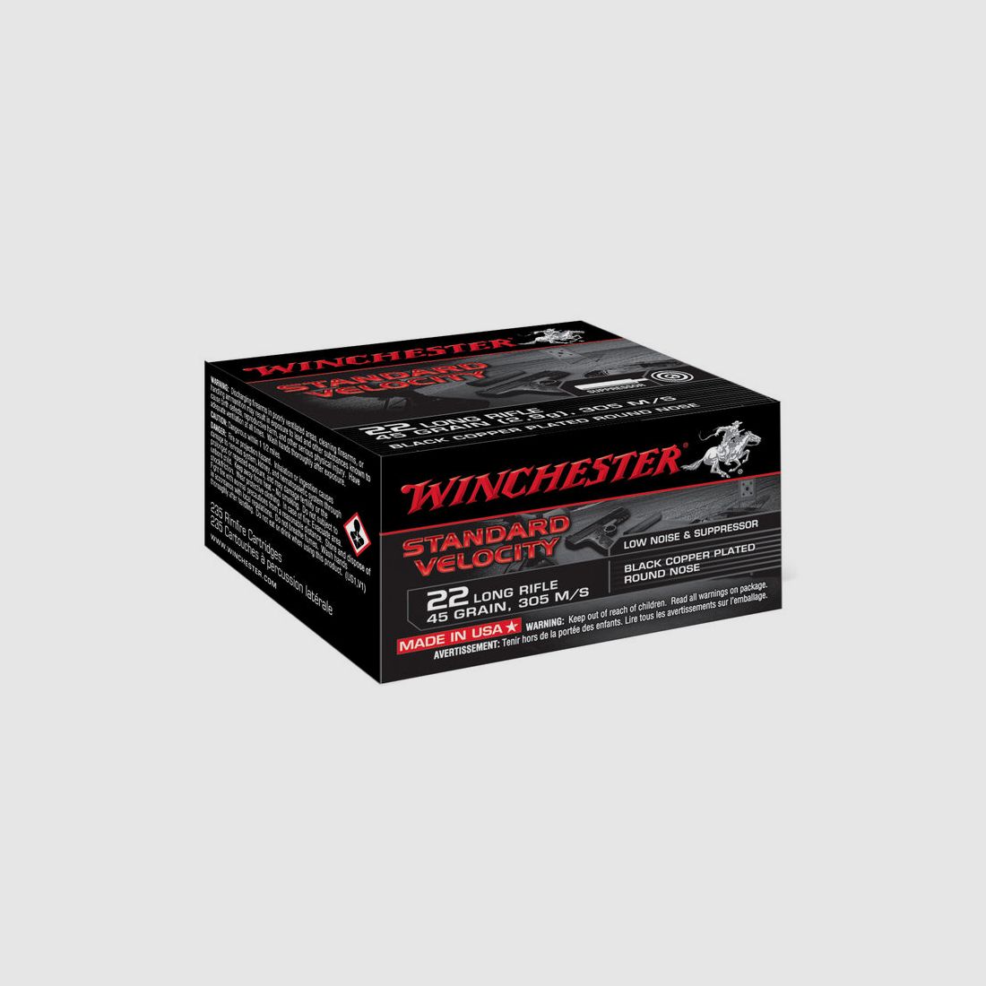 Winchester SV CP LRN 45grs - 235pcs