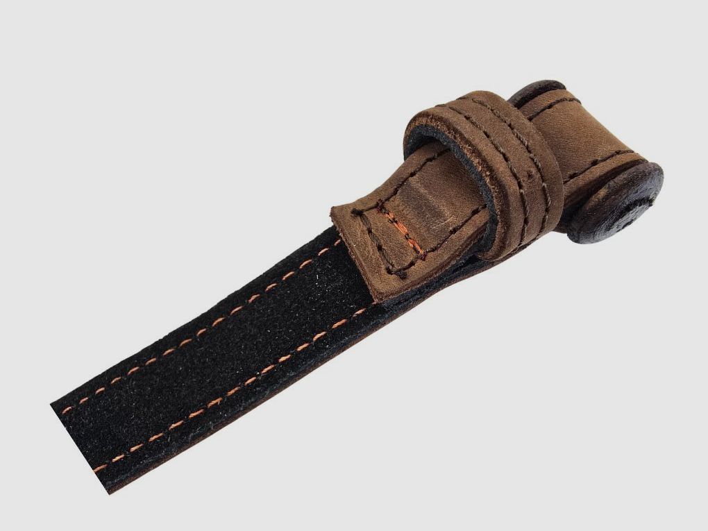 SODIA Gewehrriemen Leder mit Holzknebel, Bild 4 von 5