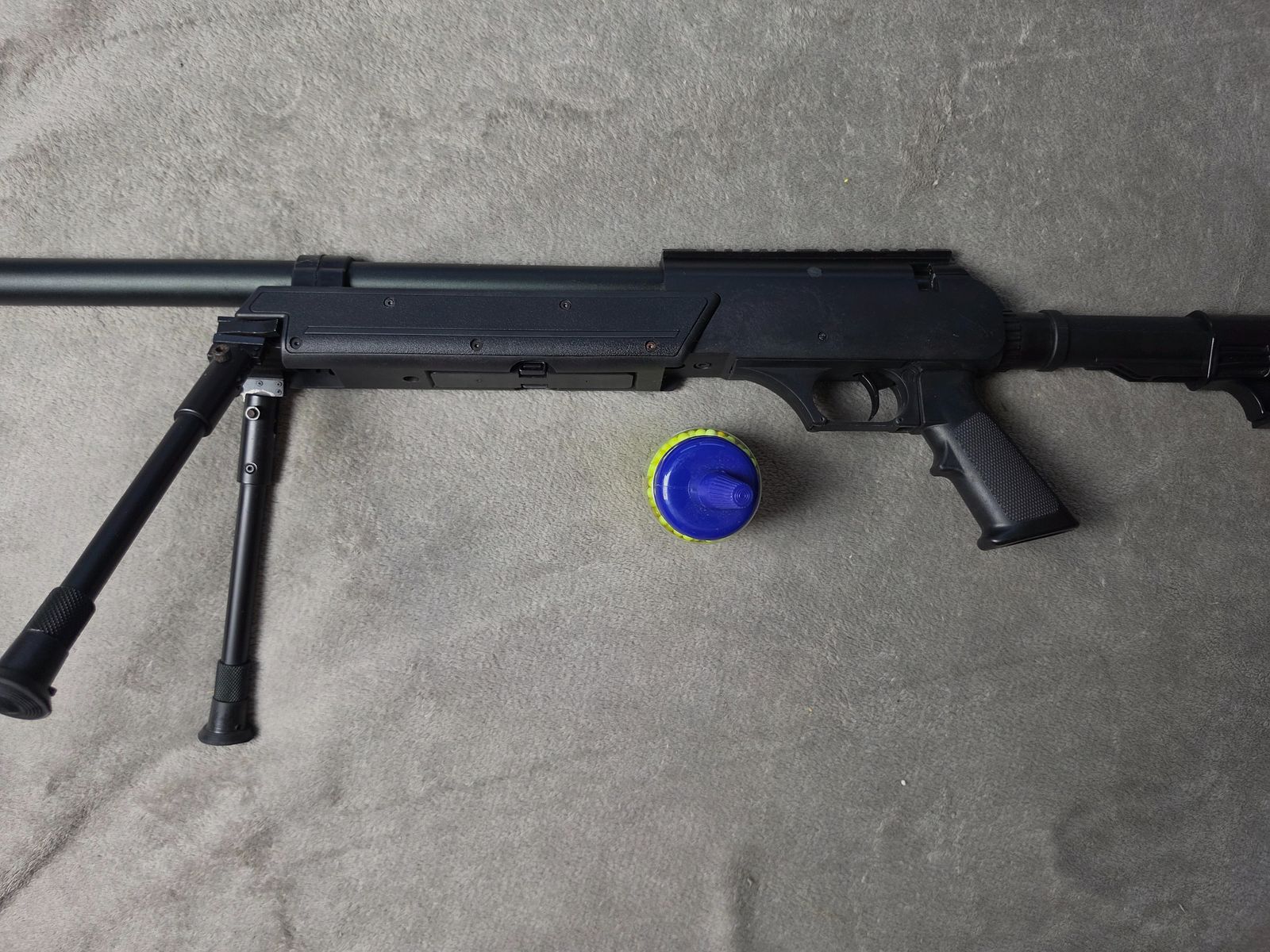 Rifle de francotirador / Sniper-Rifle Softair con bípode y munición BB, imagen 2 de 6