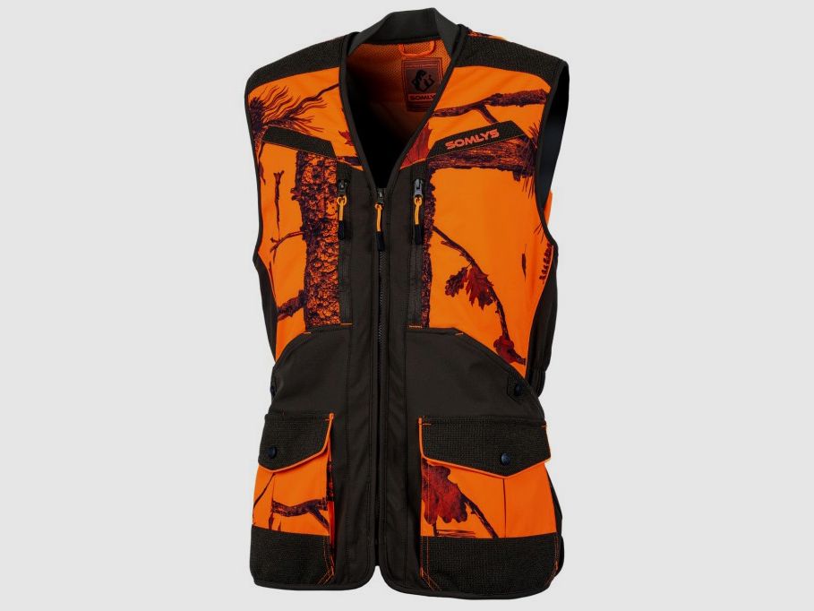 Somlys Signal Vest Softshell Camo fire/ dark green