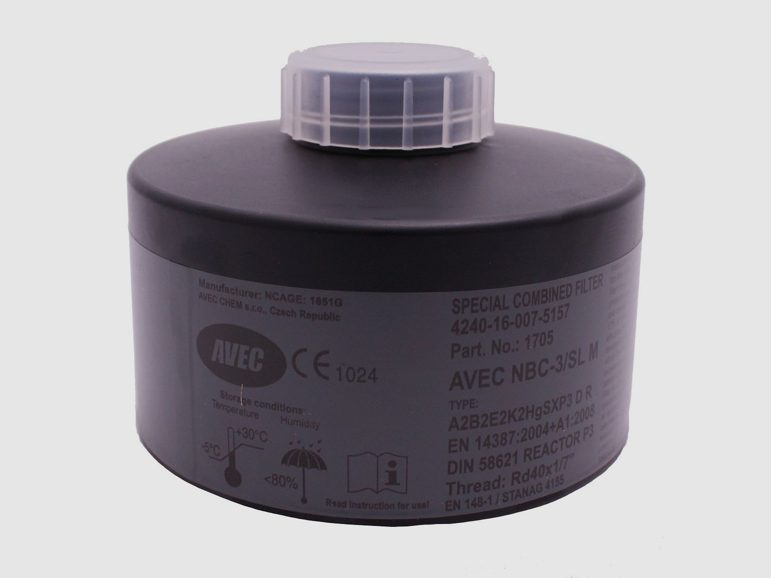 NBC / CBRN protection filter