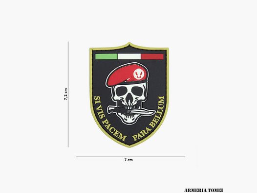 PATCH – 3D PVC SI VIS PACEM PARABELLUM CZARNY #13091