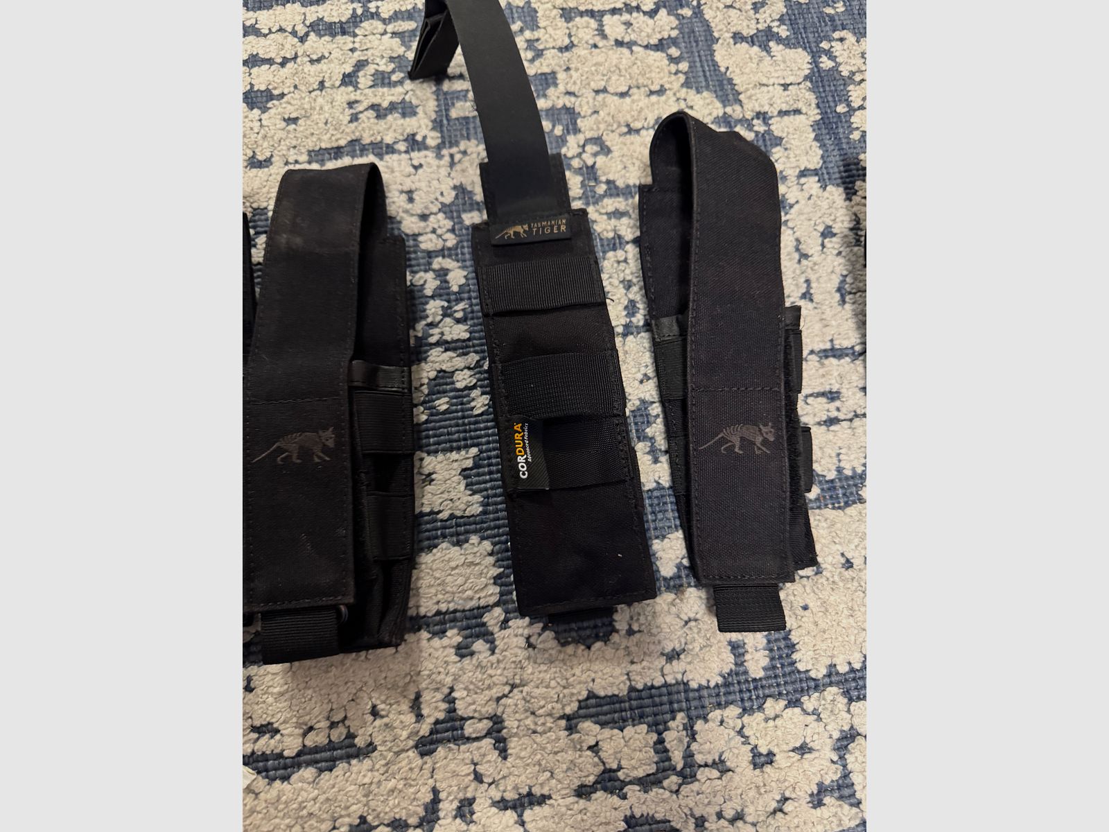 6 x Tasmanian Tiger SGL Mag Pouch MKII - Schwarz