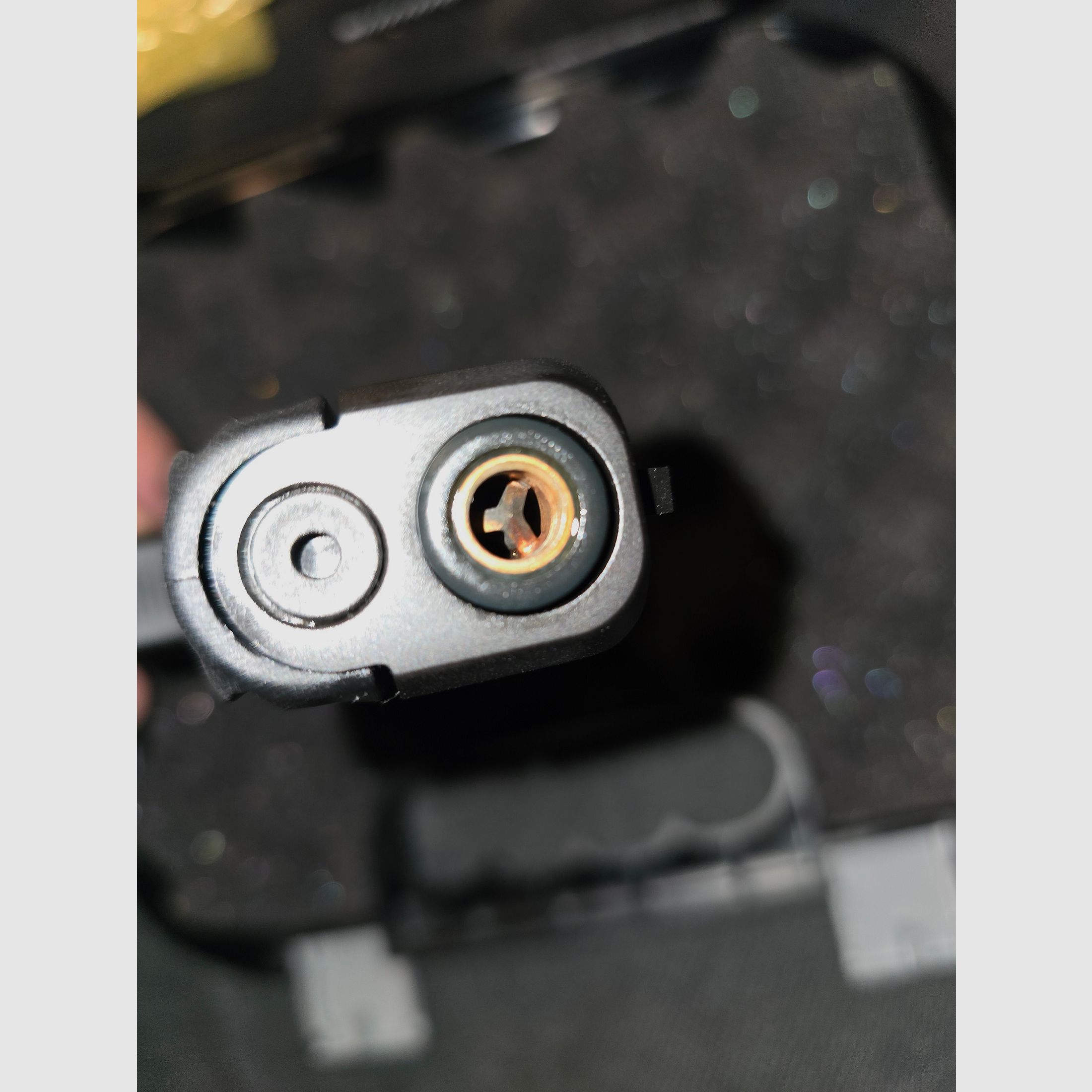 Glock 17 SV steel closure 9mm PAK blank firing