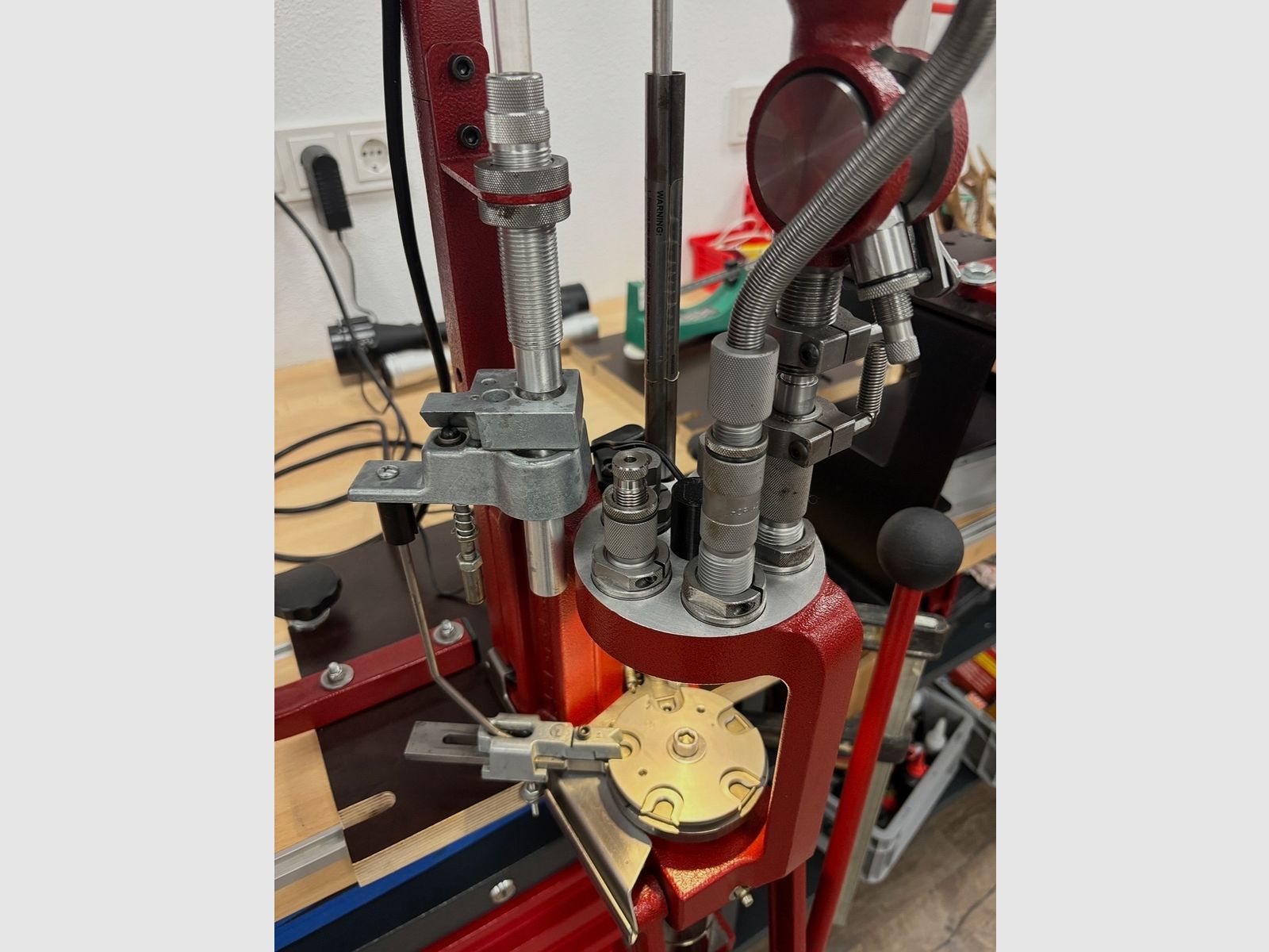 Hornady Ammoplant 5-stanowiskowa prasa do reloading z pełnym wyposażeniem w stanie nowym