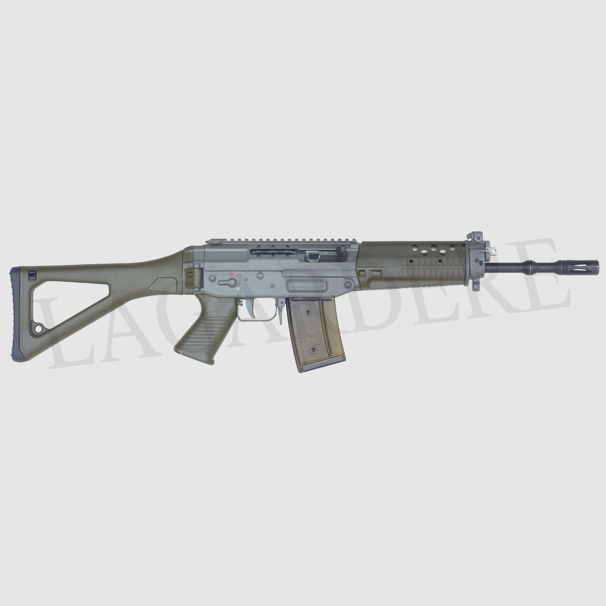 SAN SG 553-1 LB RAIL GRÜN AUTOMATISCH (AUTOMATISCHES STURMGEWEHR)