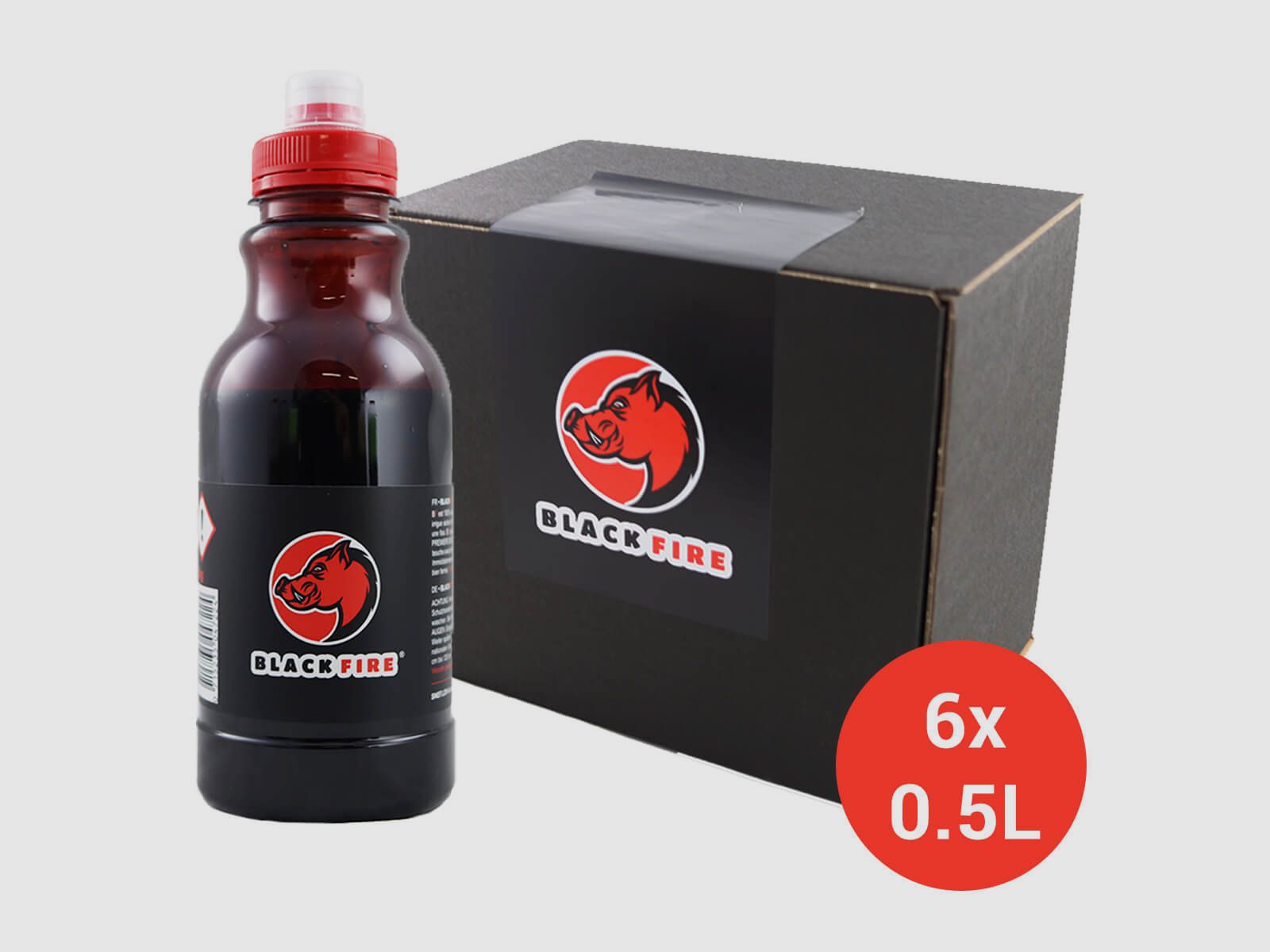 Black Fire Goudron de Hêtre BlackFire 6x0,5 Appât pour Gibier