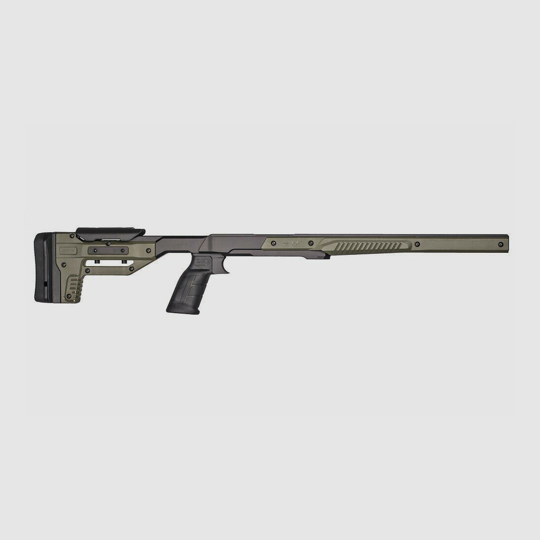 Ruger Ruger 10/22 MDT ORYX Sportsman Chassis Calcio, Verde OD, VOLQUARTSEN, 105853-ODG
