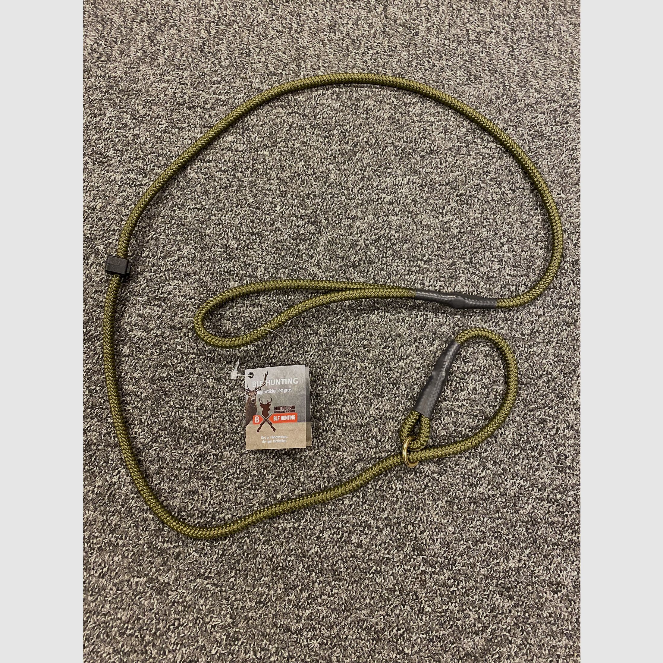 Udstillings line Webbing 8mm – 180cm Mørke grøn, billede 1 af 2