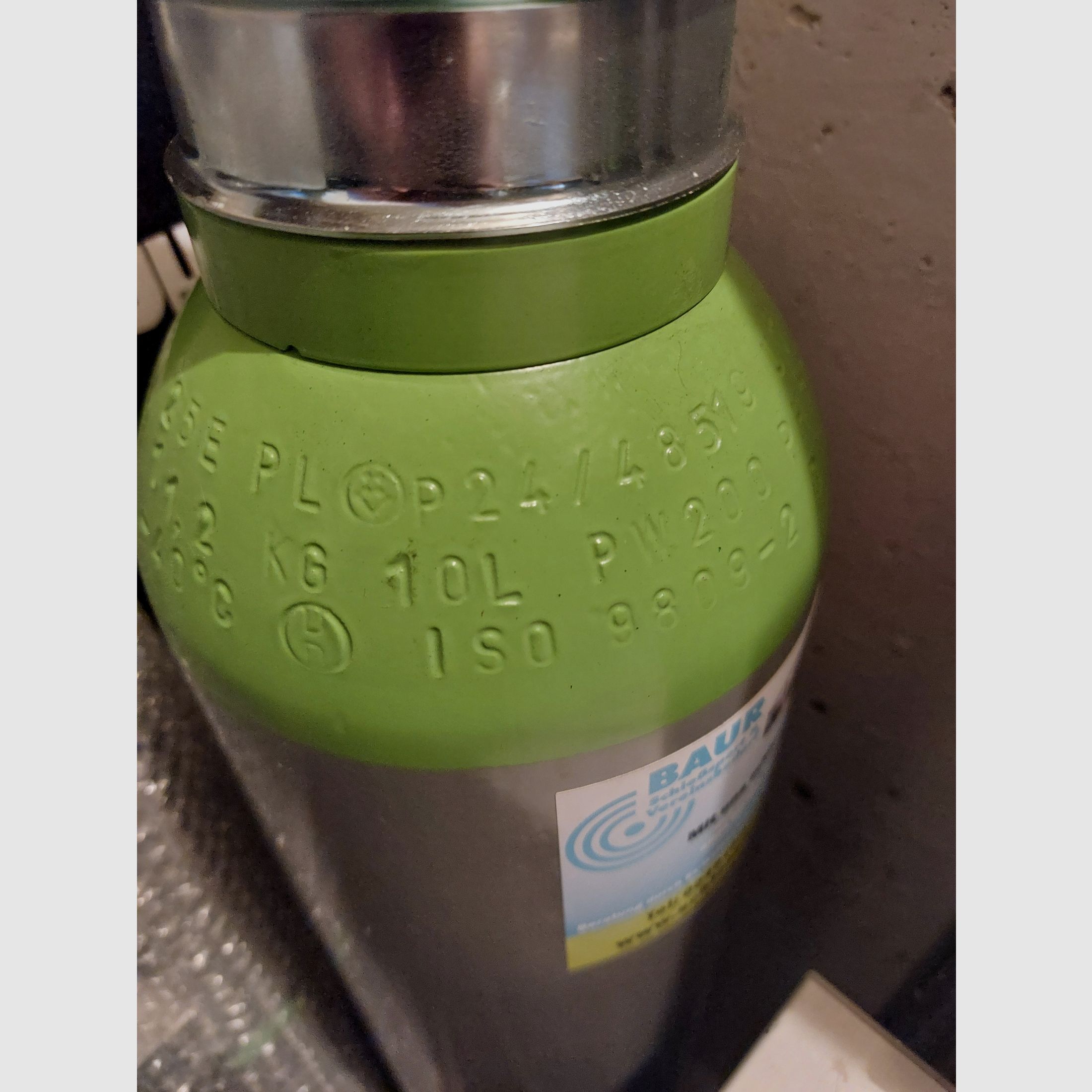 Pressluftflasche für Luftgewehr Kartuschenfüllen 10L