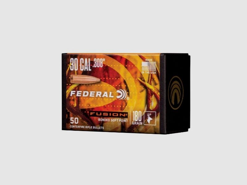 Federal Sport Kaliber .308 Fusion Component Pocisk / 50 sztuk w 180 Grain #FB308F4