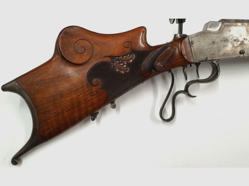 Unbekannter Büchsenmacher Mannheim Scheibengewehr Selten Krupplauf