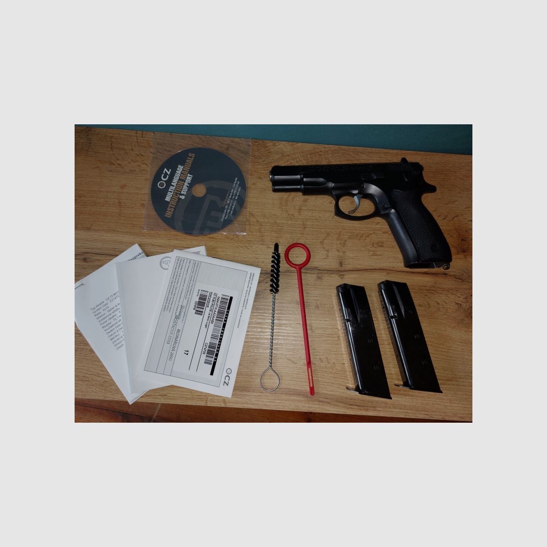 Pistole halbautom. CZ75 BD Police Kurzwaffe