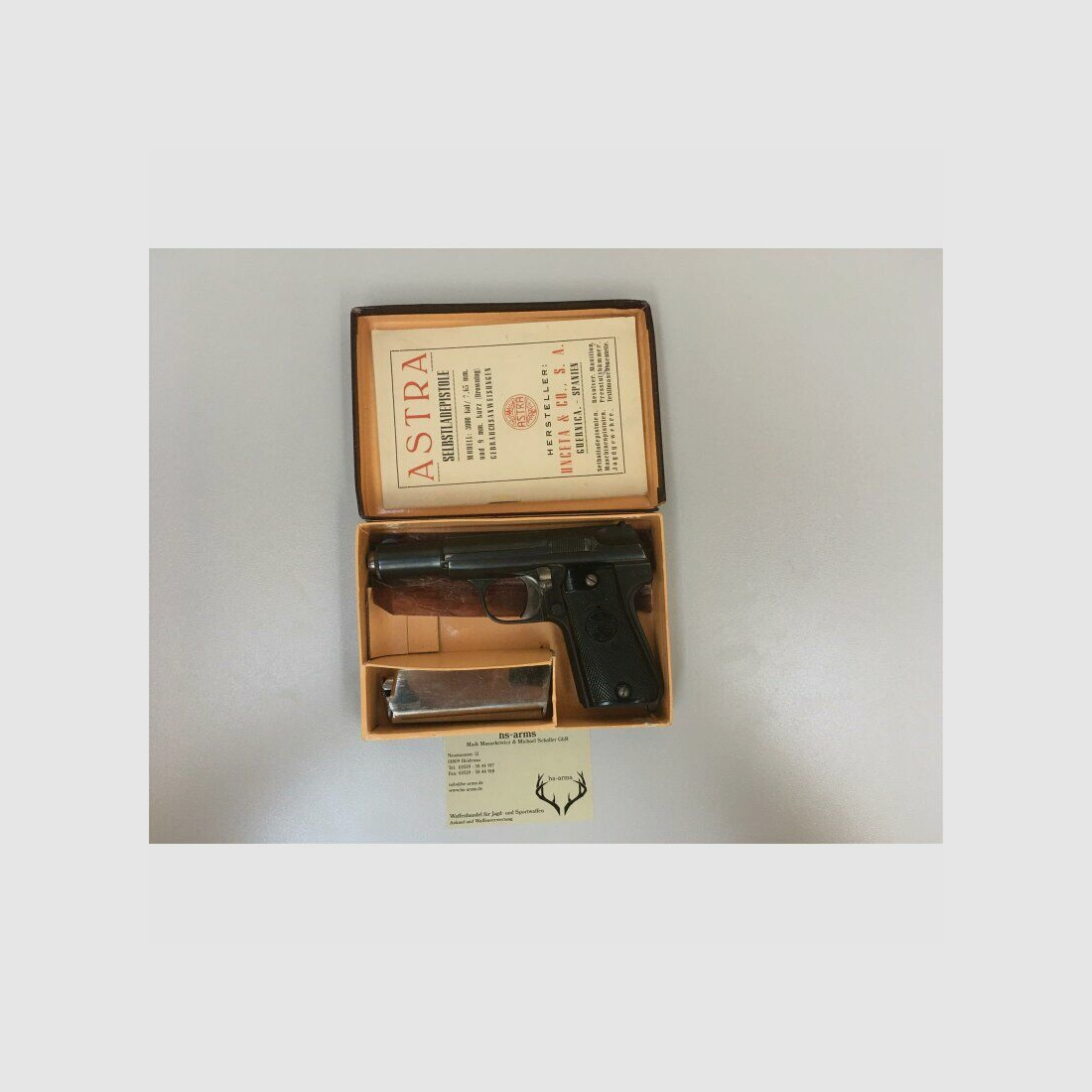 Astra 3000 - 7,65 mm - Pistolet