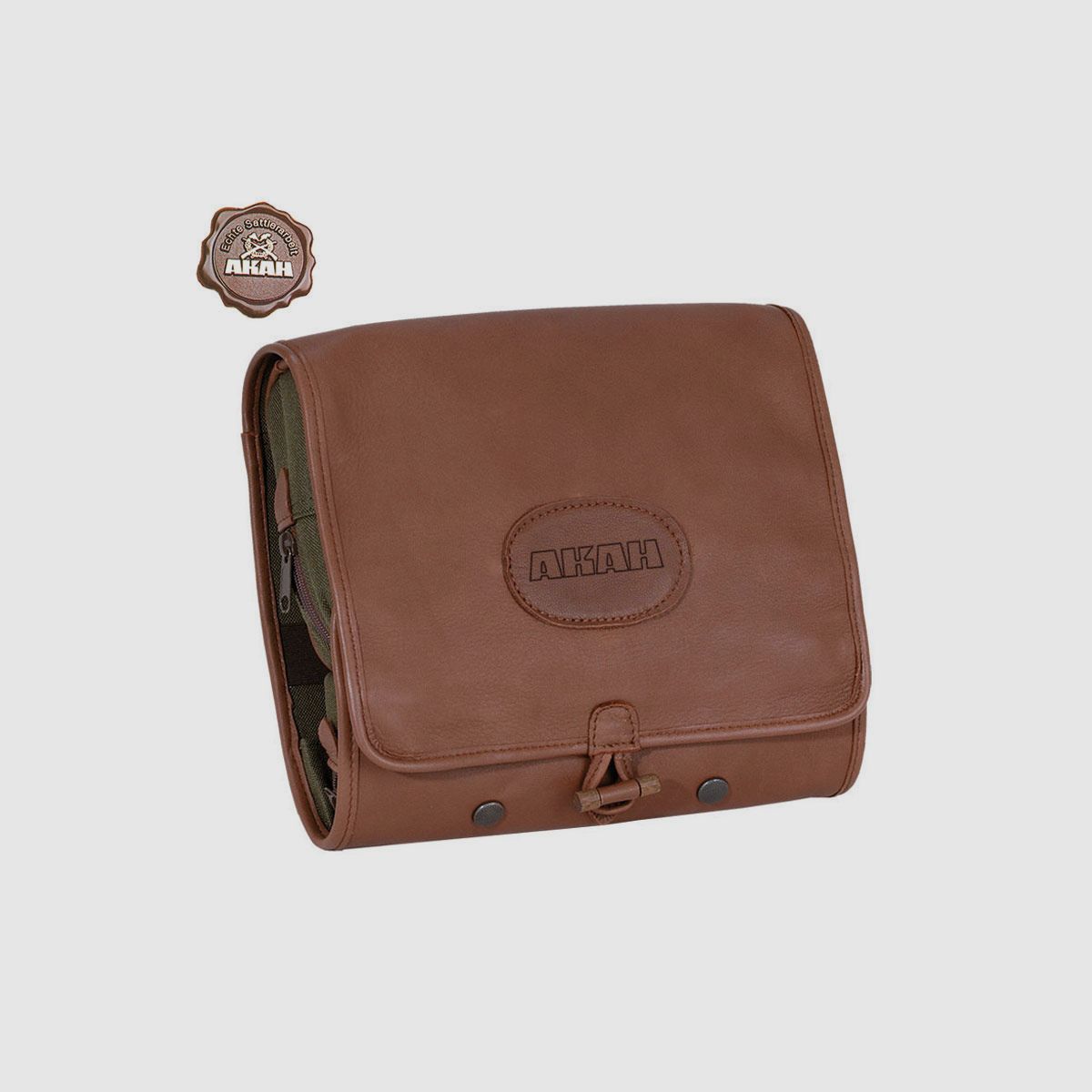 AKAH Waschetui aus Elchleder