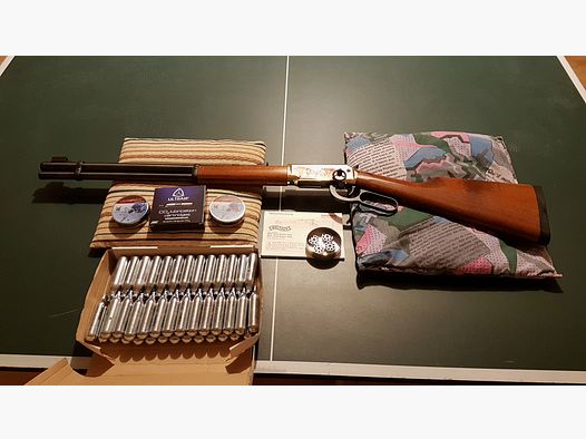 Vendo Walther Lever Action Wells Fargo largo 4,5 mm