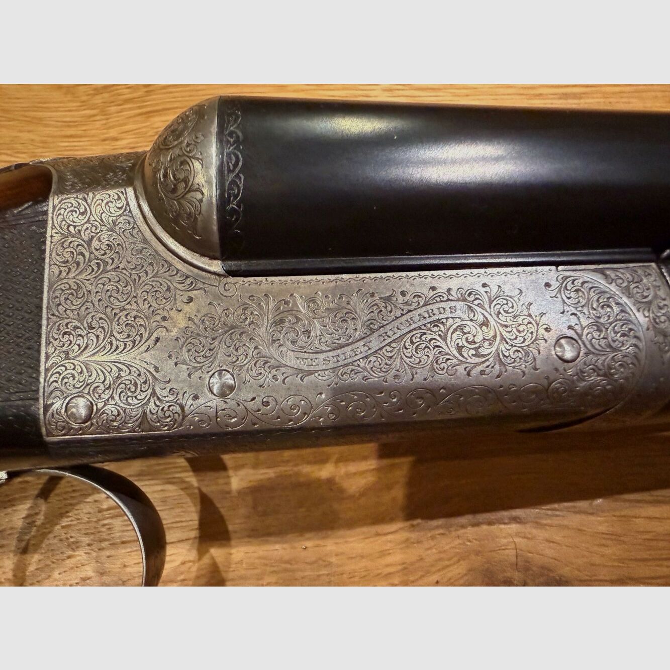 Westley Richards & Co. historical shotgun pair cal. 12/65 with ejectors