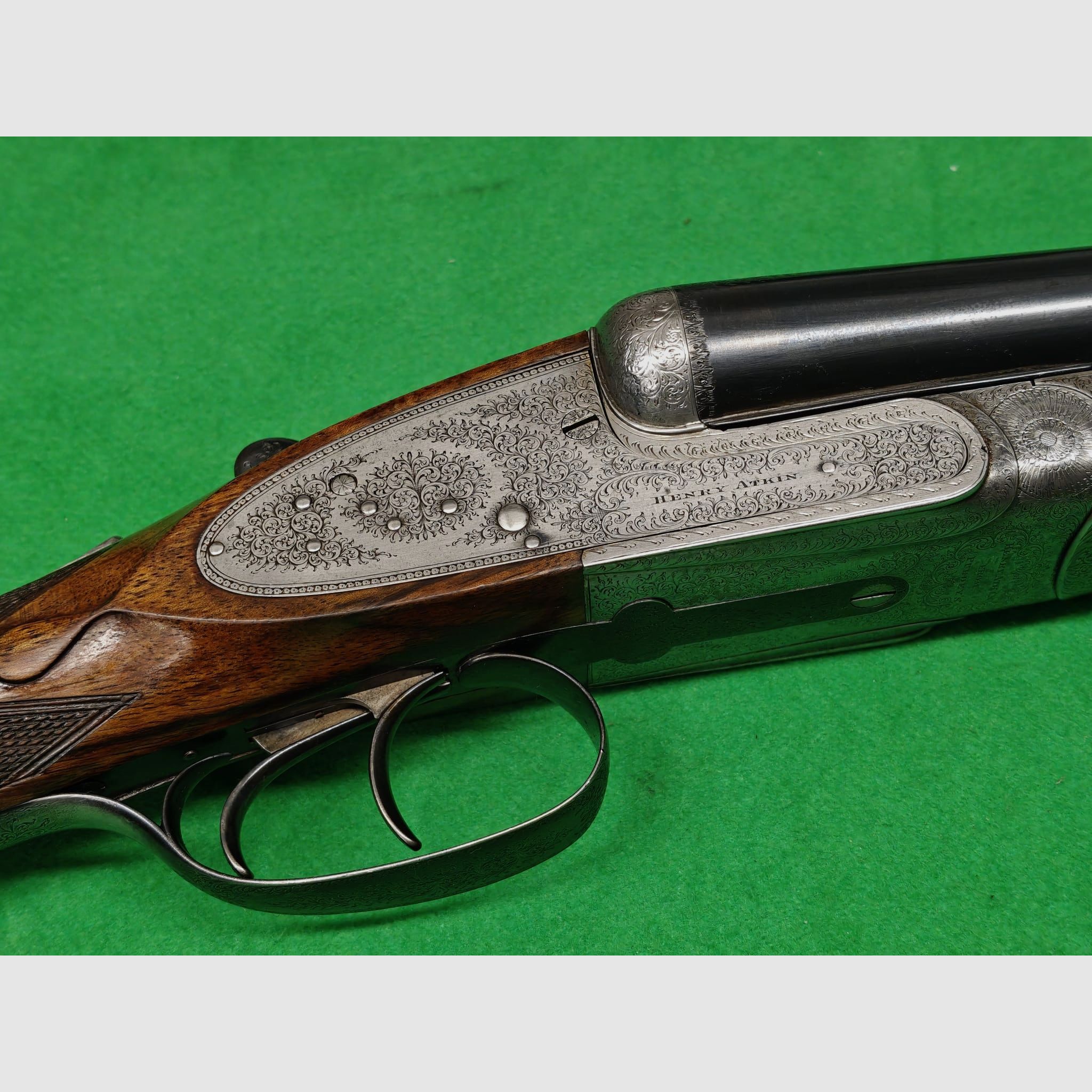 Purdey Doppelflinte 12/70 pieza única hecha a mano Henry Atkin