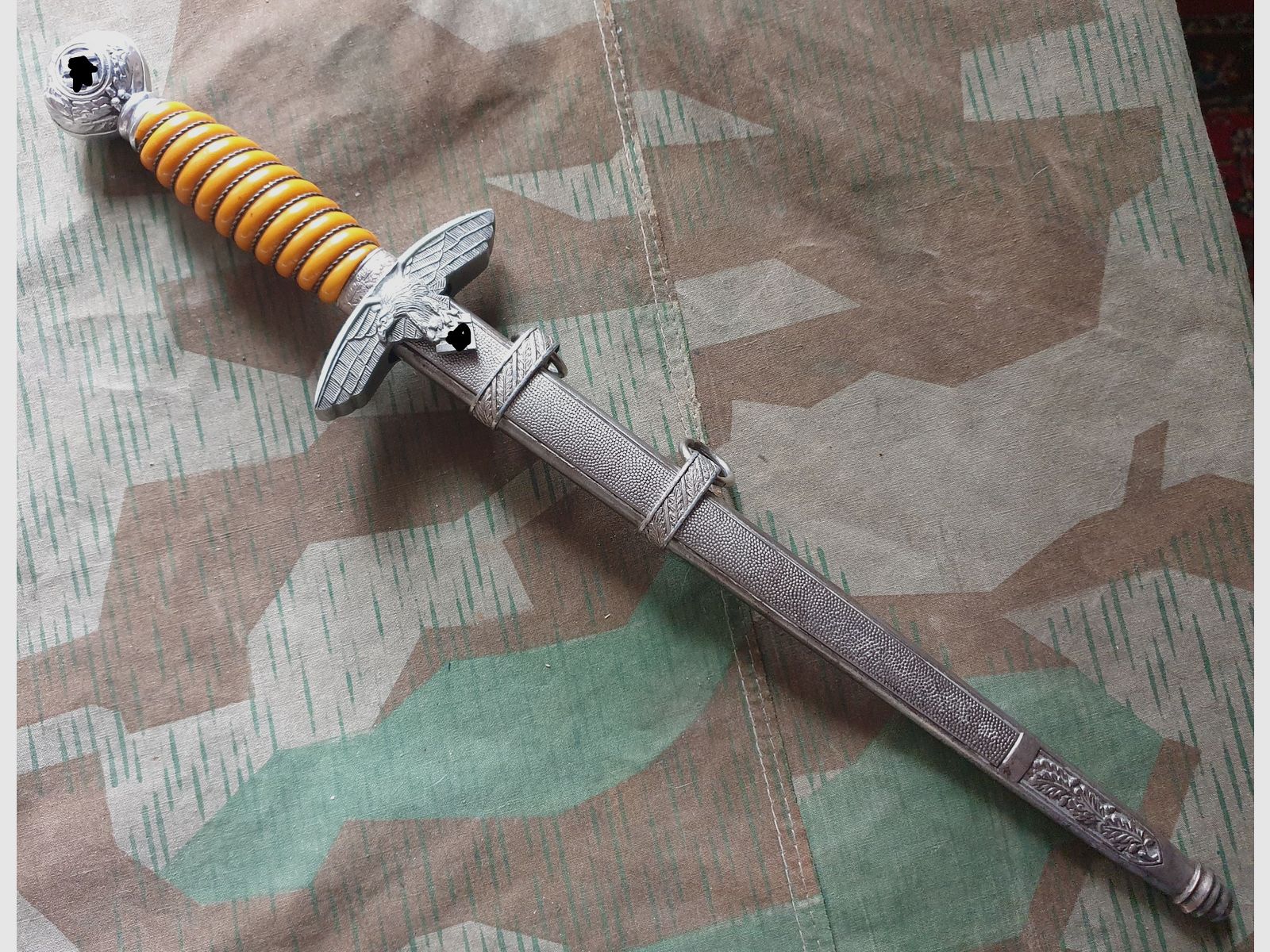 Coltello da ufficiale dell'aviazione con produttore PUMA