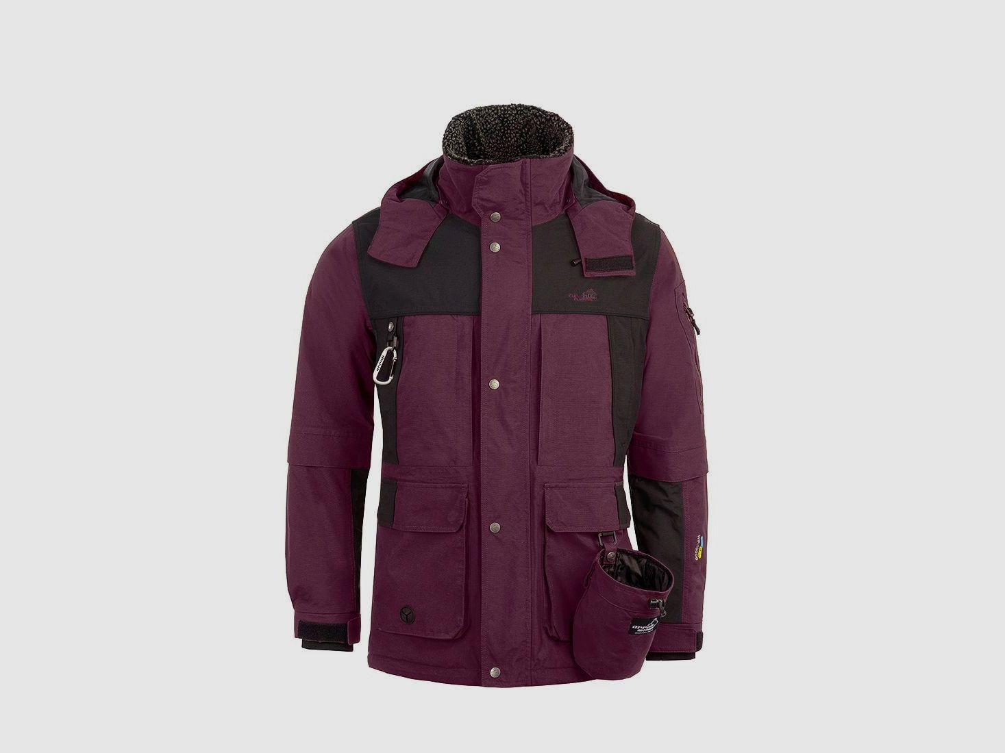 Arrak Outdoor Original Jacket Hommes Bourgogne/Noir M