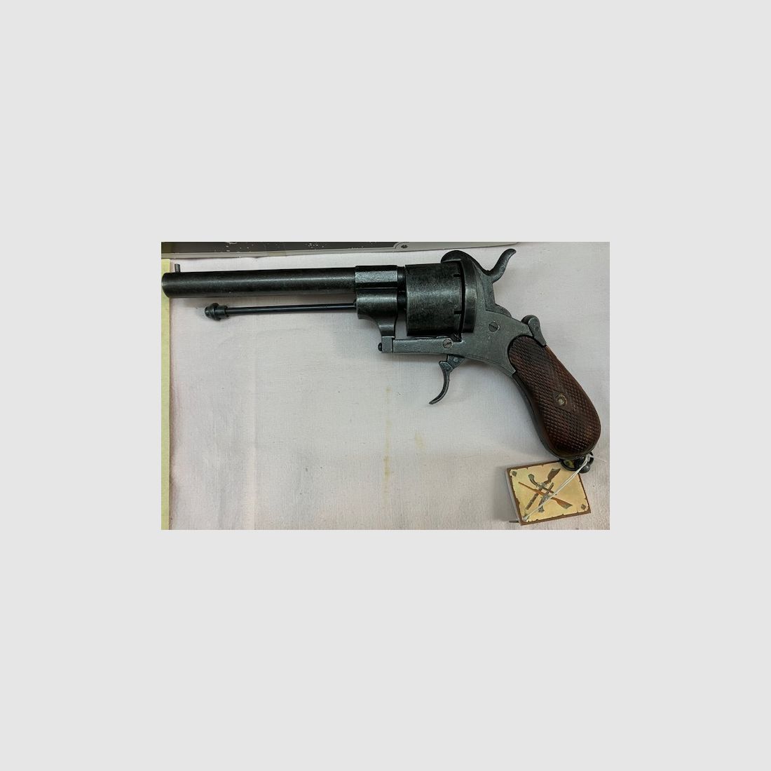 Lefaucheux Revolver 1870 Belgien  DEKO mit Göde Zertifikat
