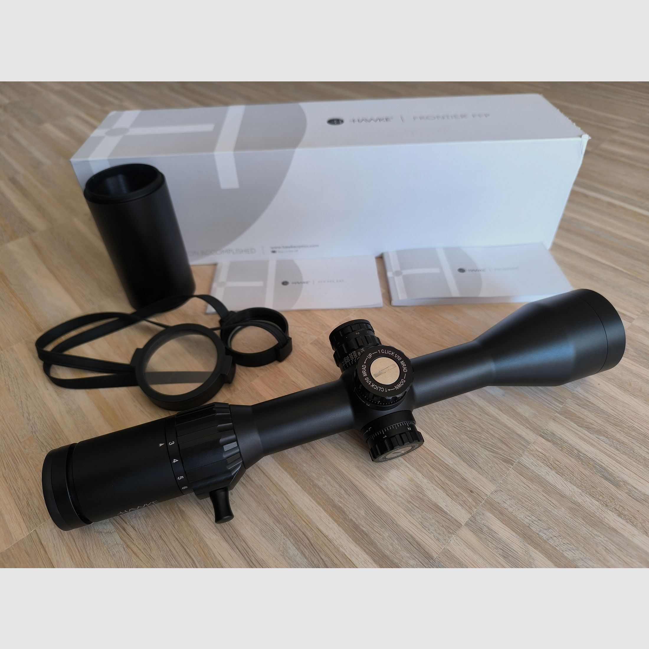 Hawke Frontier 3-15X50 SF FFP Mil Ext. IR scope