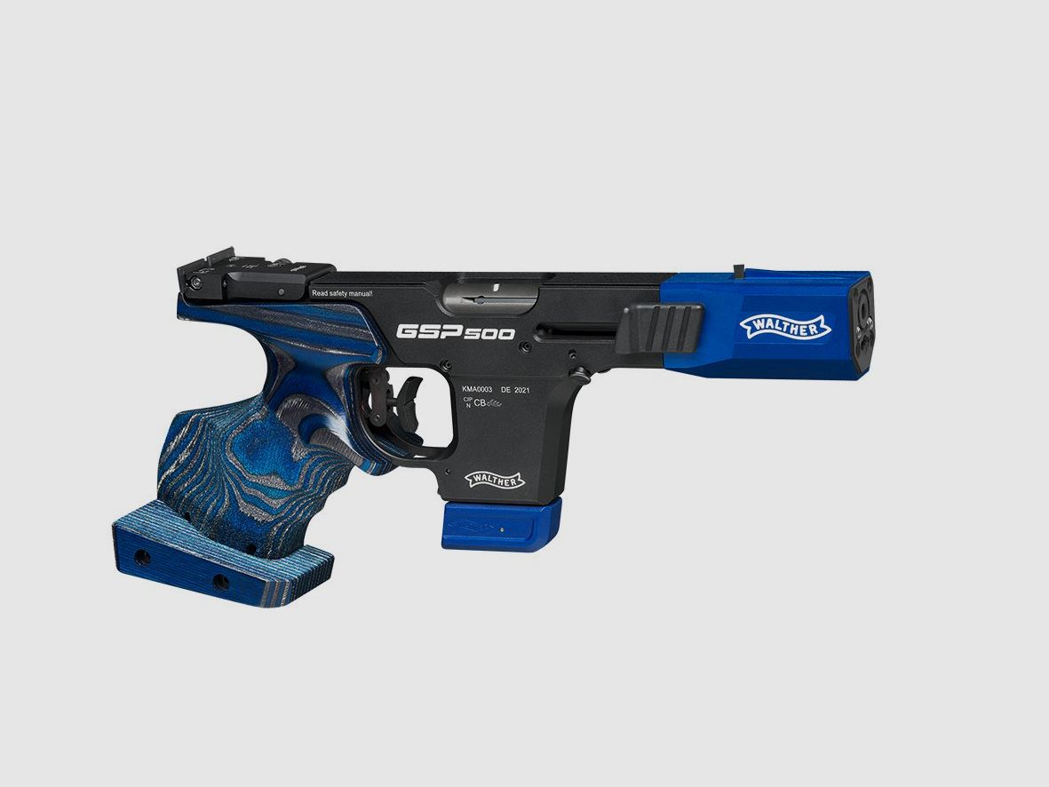 WALTHER GSP500 .22 LR – rechtshandig – l – zonder conversie, afbeelding 1 van 5