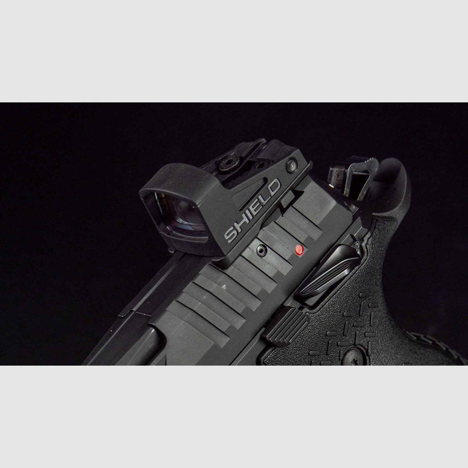 SHIELD Mini Sight 2.0 (SMS2) Celownik Czerwony – 4 MOA – Matowy Czarny