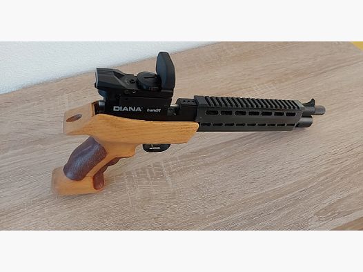 Diana Bandit Laufmantel mit Picatinny-Schiene