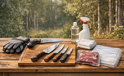 Checkliste: DIY-Werkzeuge für die Wildverarbeitung