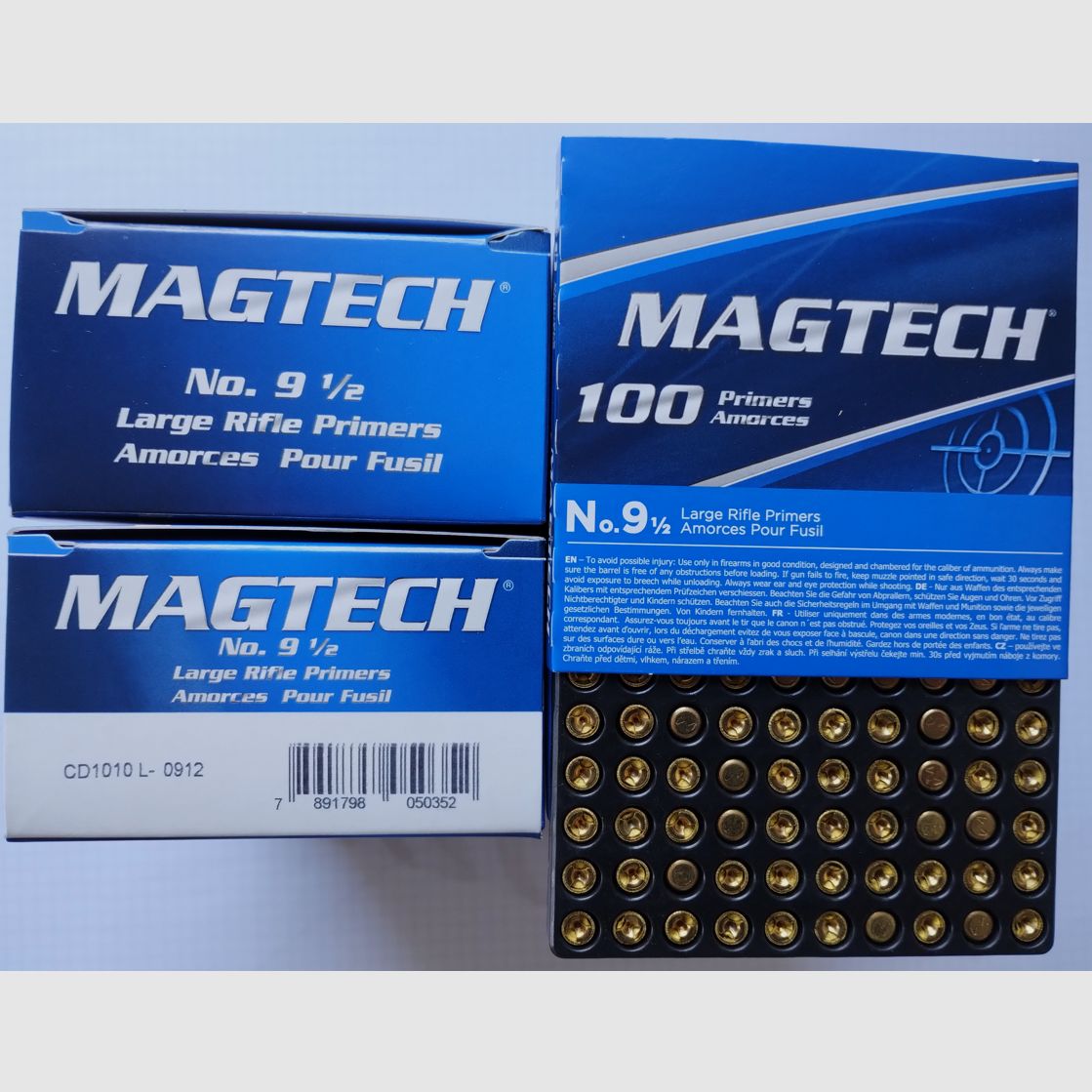 Magtech 9½  Large Rifle LR Zündhütchen  - 100Stk.