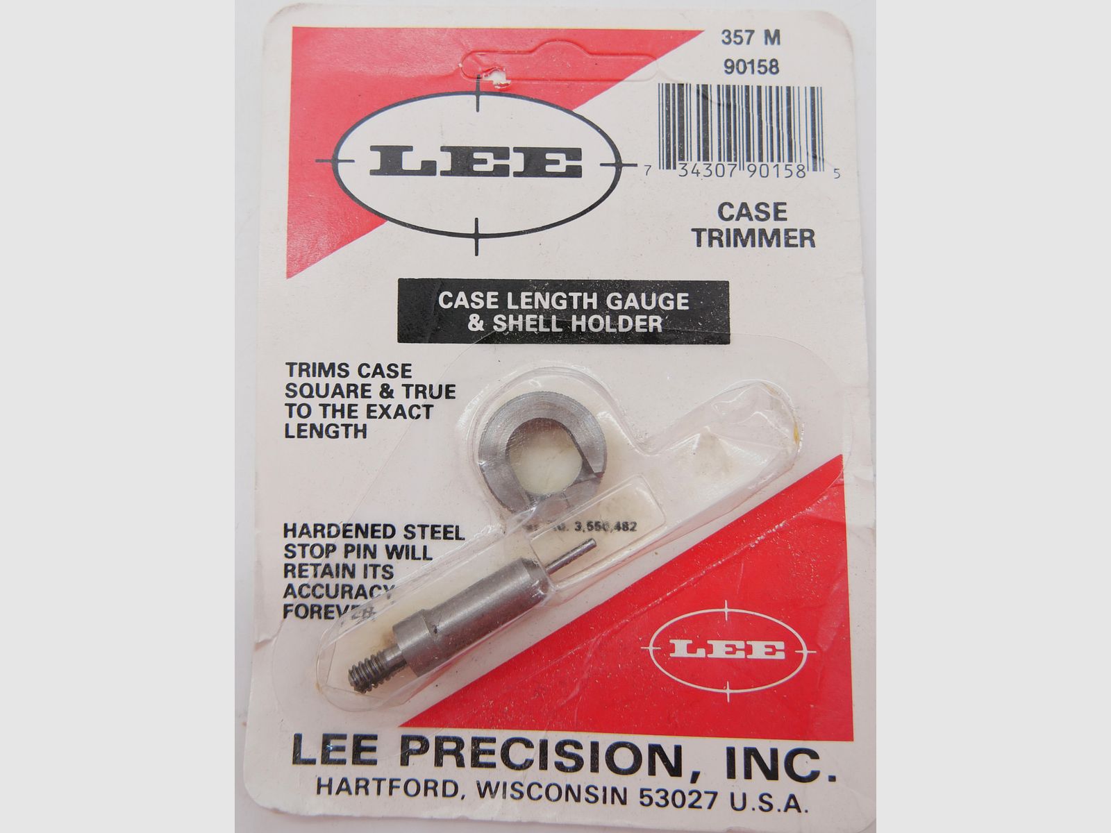 LEE Trimmer per cartucce .357 SIG Trimmer per cartucce