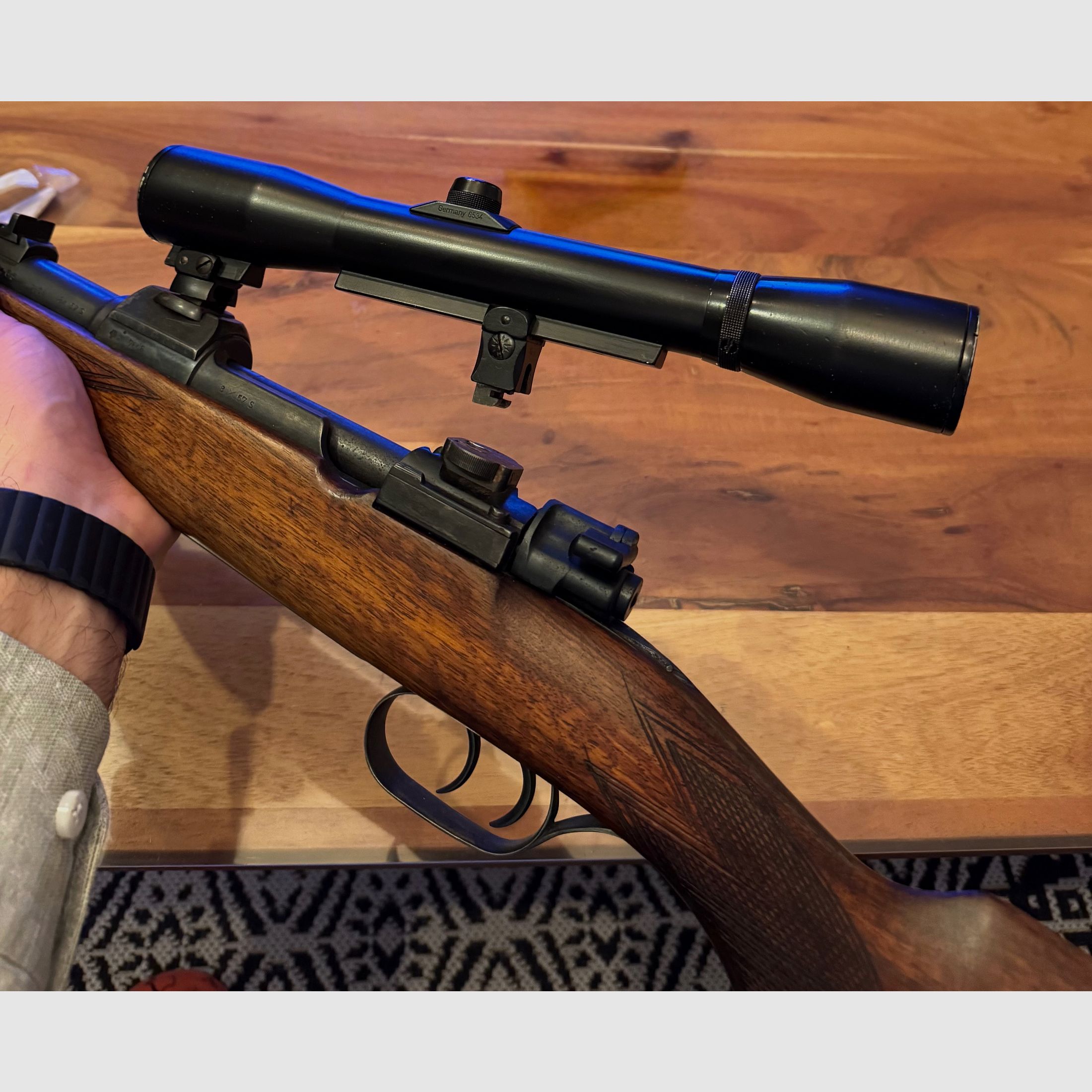 Repetierbüchse Bieber Kronach 8x57 IS – 98K / K98 – mit Zielfernrohr