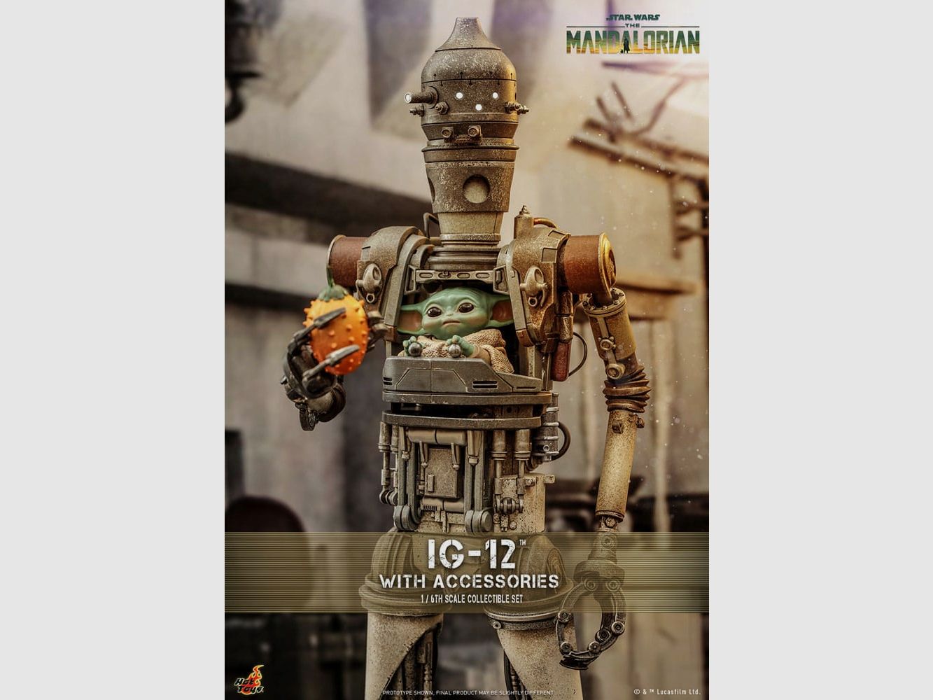 Star Wars: The Mandalorian Actionfigur 1/6 IG-12 mit Zubehör 36 cm | 43175