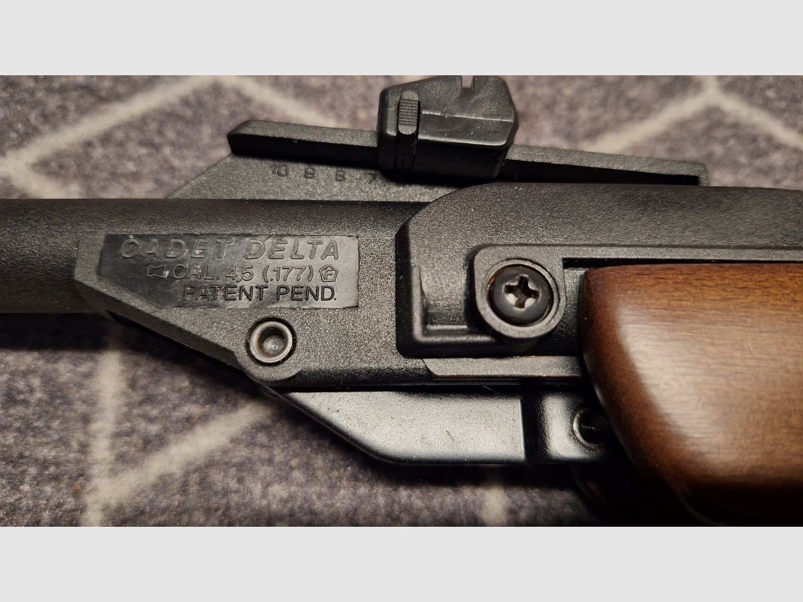 Gamo Delta 24 luchtbuks met breekloop 4,5mm Diabolo - als nieuw!