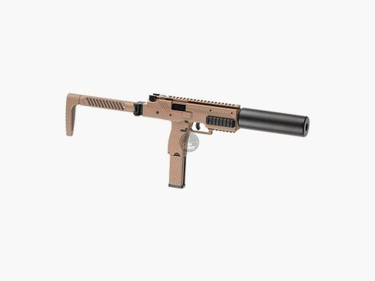 Softair - Maschinenpistole - VORSK VMP-1 SMG GBB Set Semi FDE - ab 18, ber 0,5 Joule