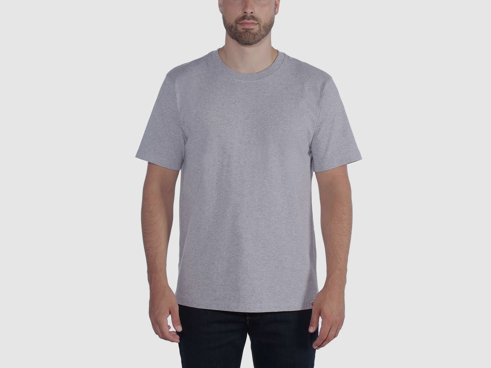 T-shirt de travail Carhartt pour hommes Heather Grey XXL
