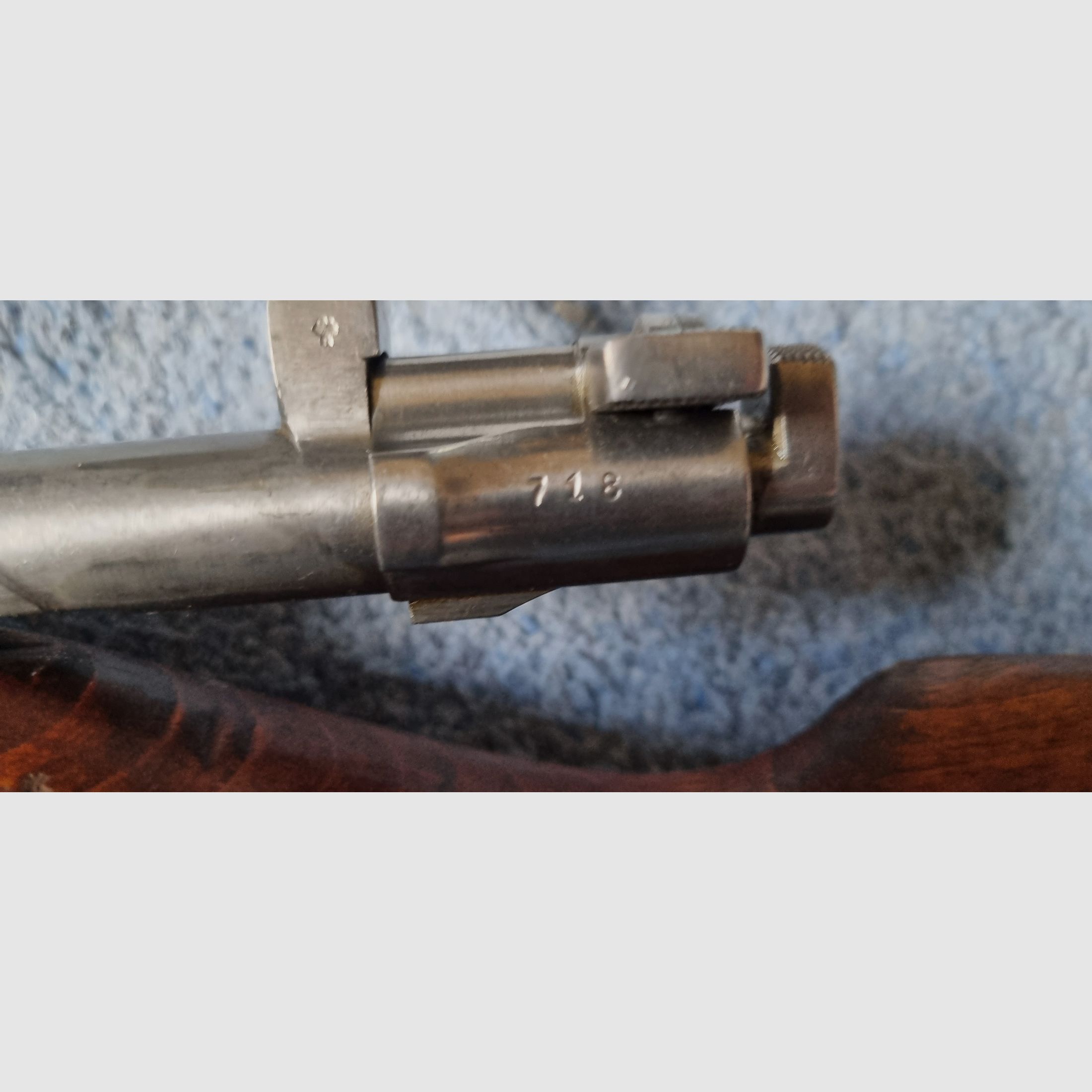Schwedenmauser M96/38 Husqvarna Aktiebolag 1942 Einzellader 6,5x55, Selten !