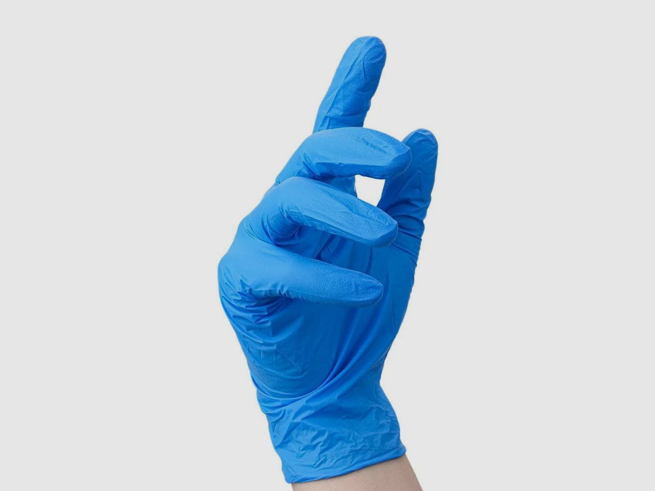 Nitrile Gloves (latex-free + powder-free) - 4 pairs, image 1 of 2