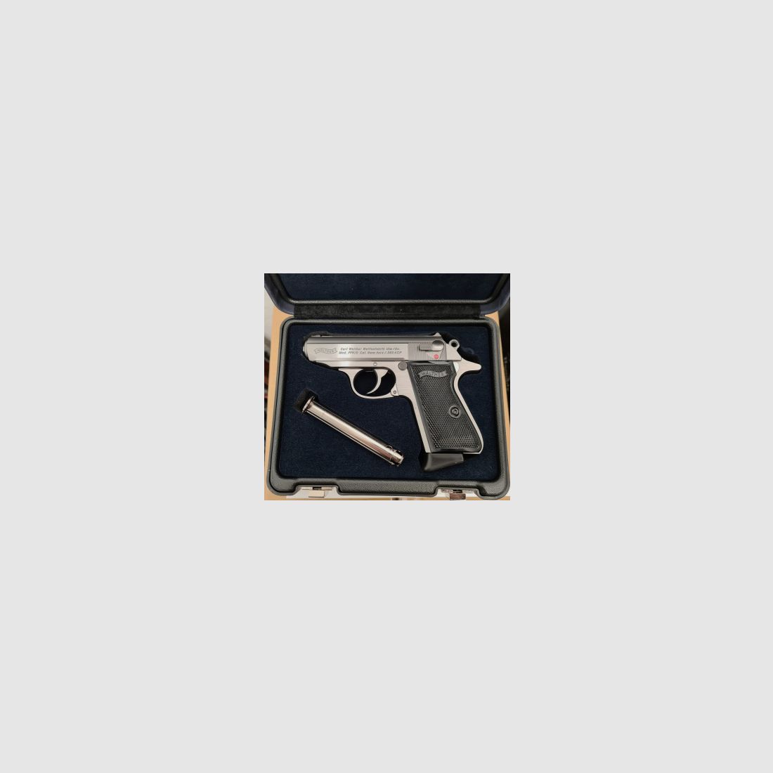 Walther PPK/S Stainless 3,3" 9mm kurz