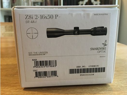  Swarovski Z8i 2-16x50 P 4A-I