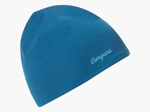 Bergans Merino Tech Beanie Aqua Oscuro Tamaño Único