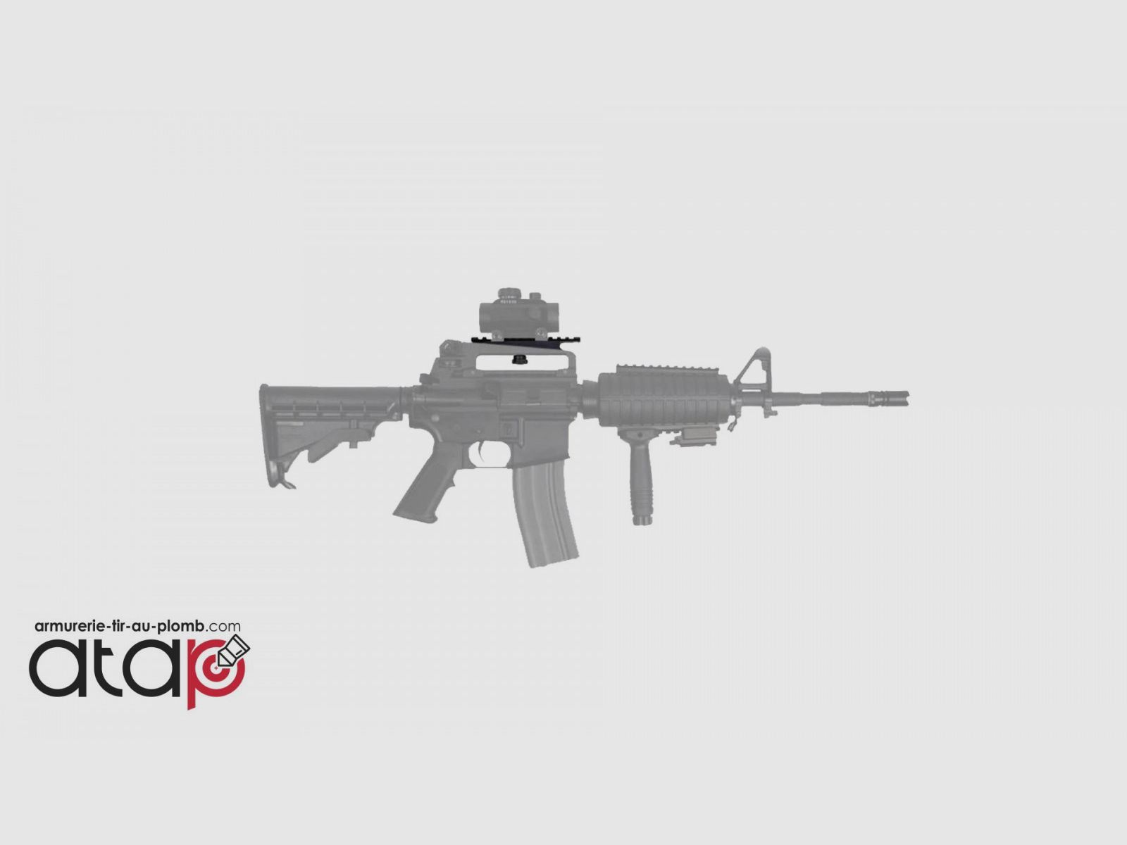 Picatinny-Montageschiene für Colt M15-M16 - M4 Tragegriff, Bild 2 von 2
