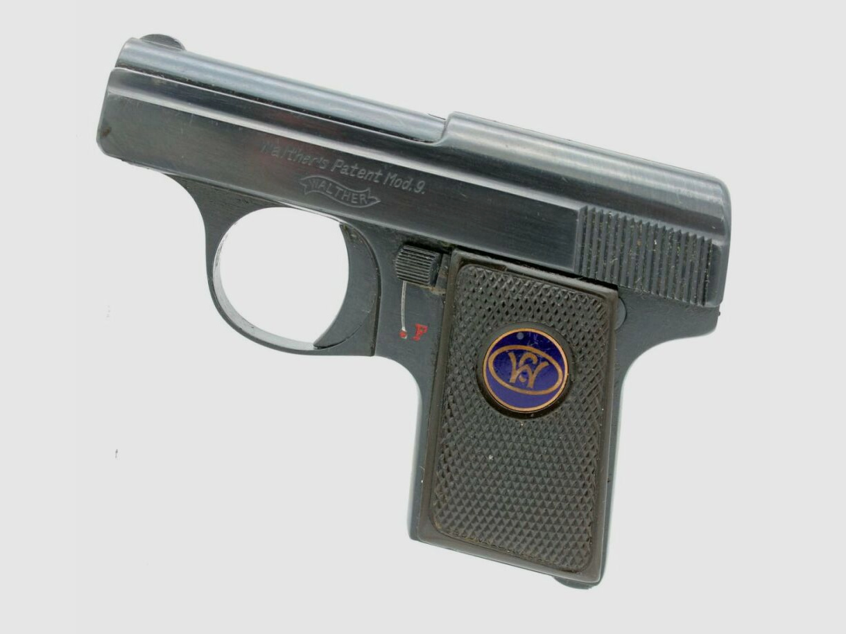 Walther Sport- und Behördenwaffen Walther Zella Mehlis Modell 9 Kal. 6,35 Brow